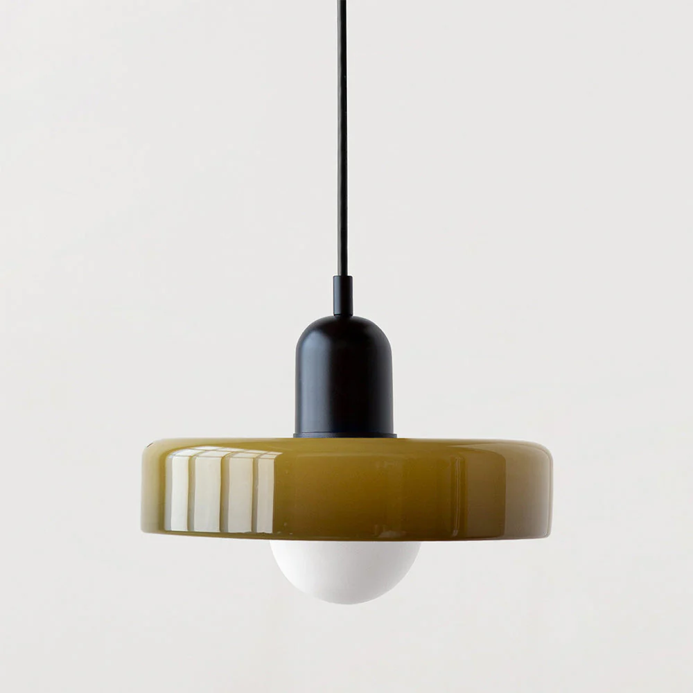 2 Heads Modern Bauhaus Glass Pendant Light - Image 14