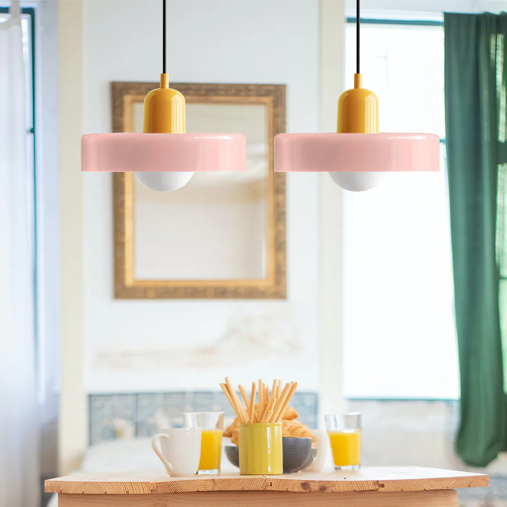 2 Heads Modern Bauhaus Glass Pendant Light - Image 54