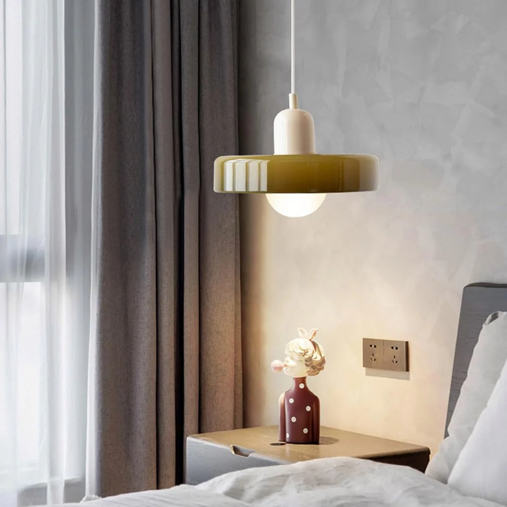 3 Heads Bauhaus Modern Simple Glass Pendant Light - Image 16