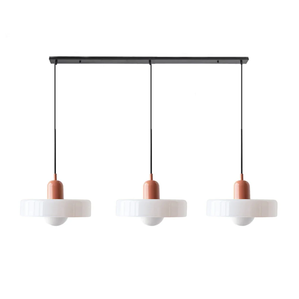 3 Heads Bauhaus Modern Simple Glass Pendant Light - Image 23