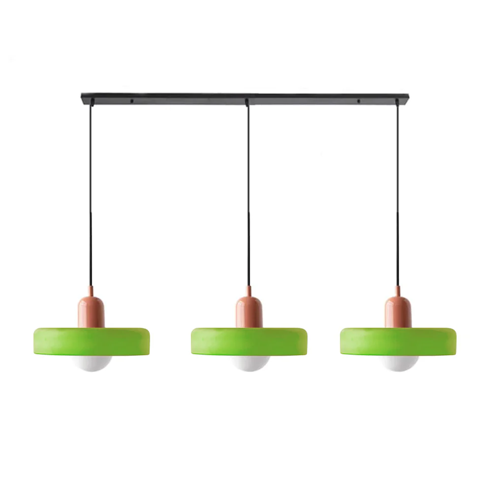 3 Heads Bauhaus Modern Simple Glass Pendant Light - Image 50