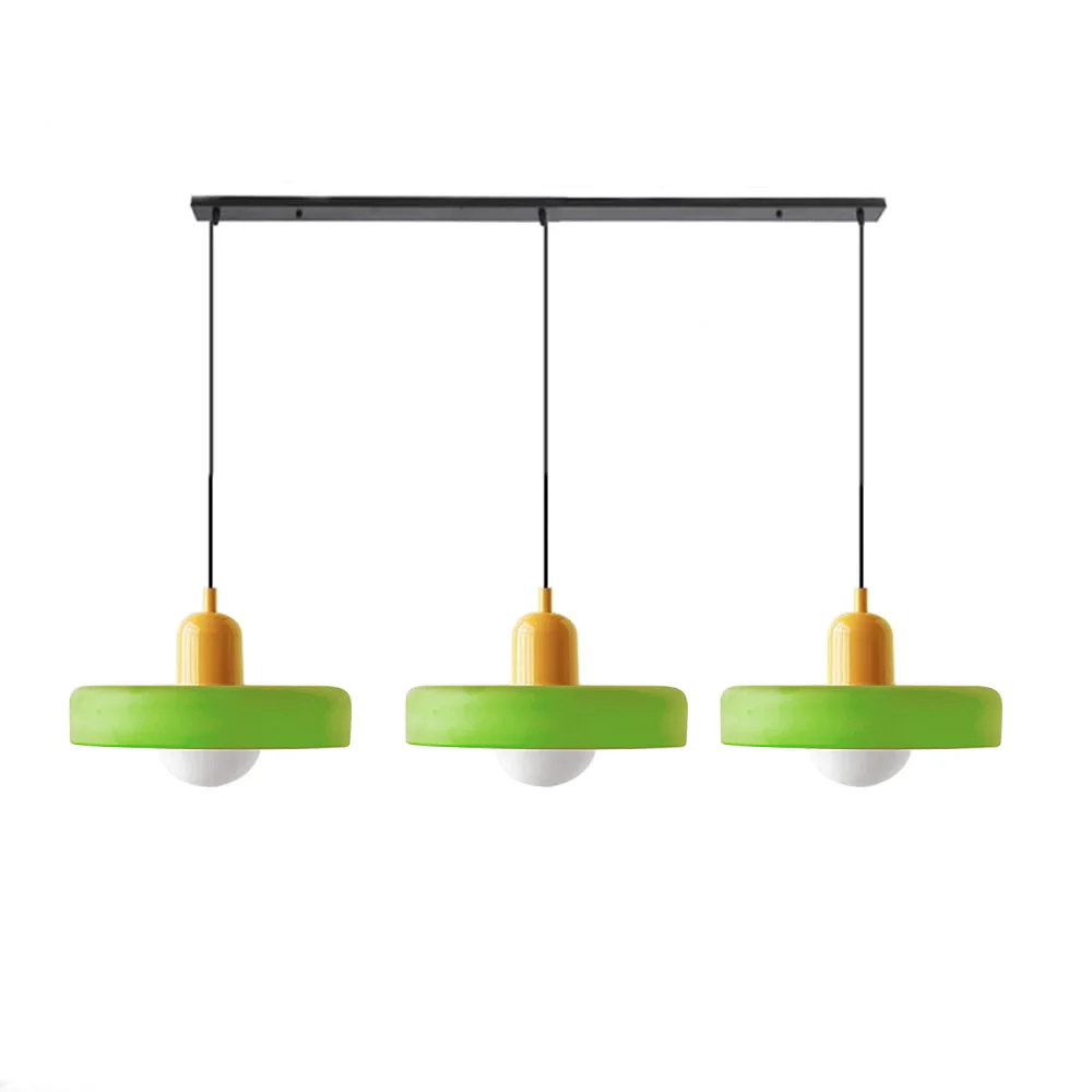 3 Heads Bauhaus Modern Simple Glass Pendant Light - Image 54