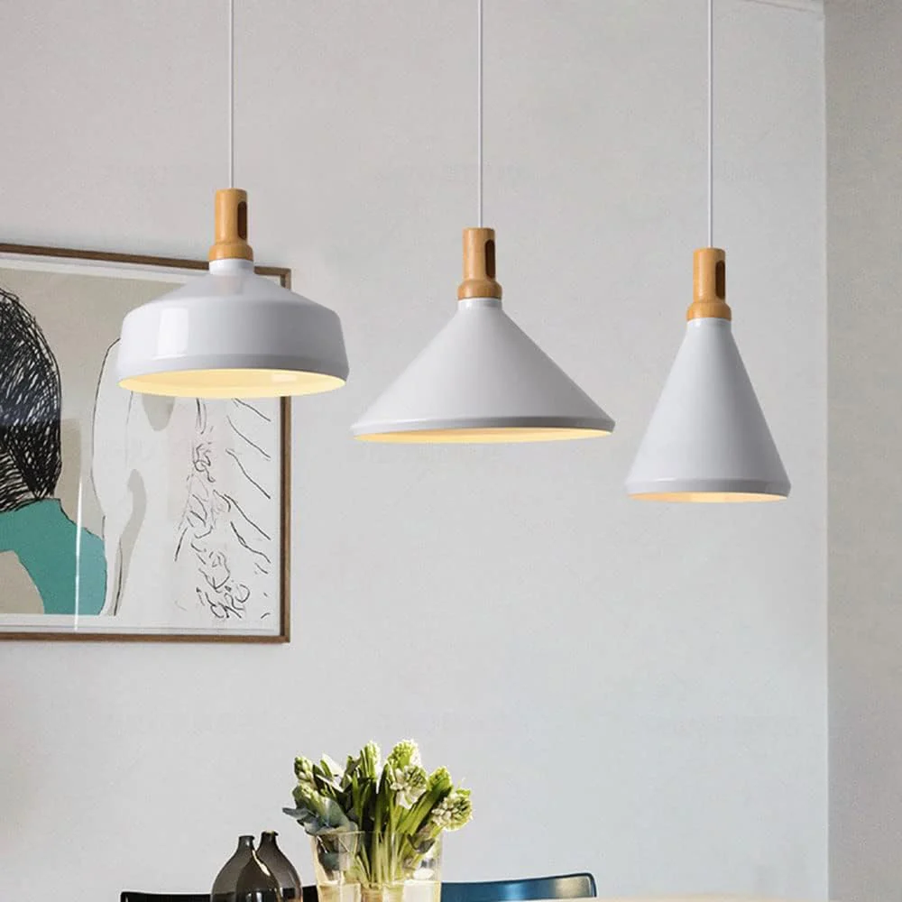 Aluminum Geometry Minimalist Pendant Light - Image 3