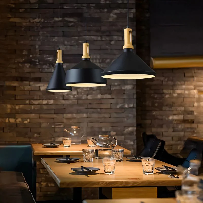 Aluminum Geometry Minimalist Pendant Light - Image 5