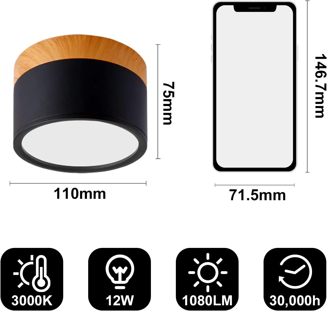 Aluminum Mini Cylinder Ceiling Light - Image 15