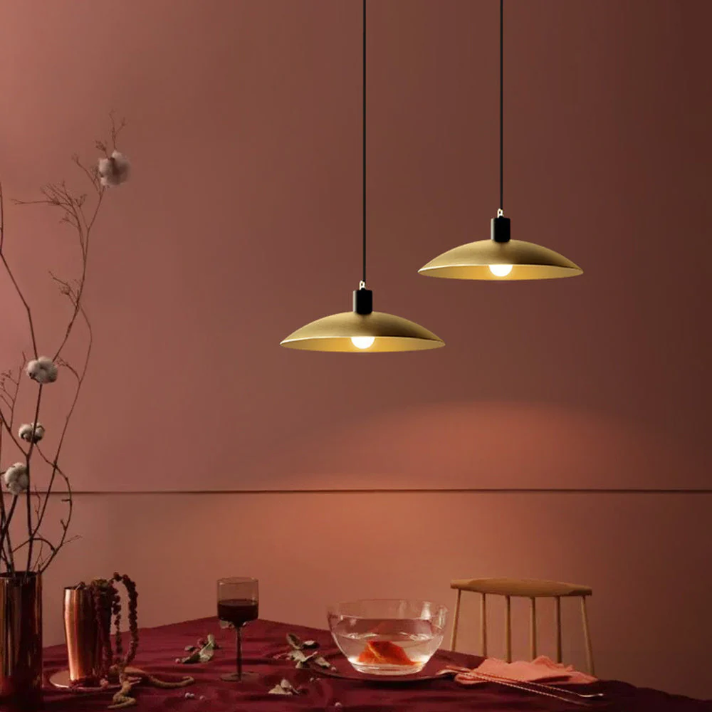 Antique Brass Pendant Lamp Living Room Chandelier for Dining Table - Image 5