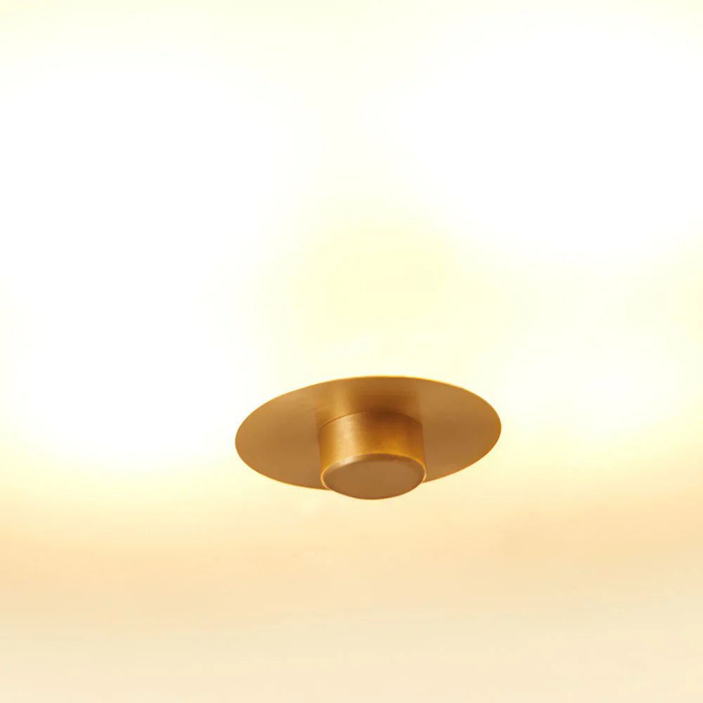 Antique Geometry Glass Drum Ceiling Light - Image 11