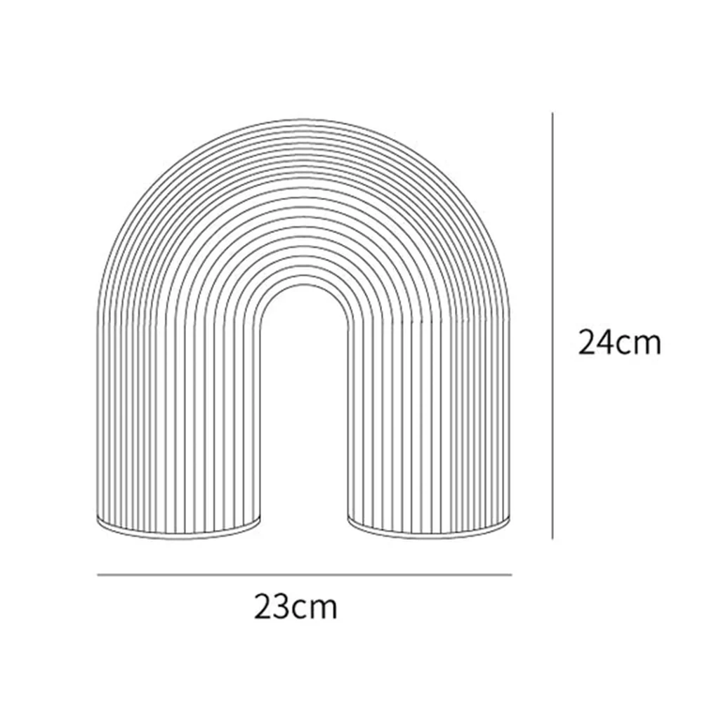 Unique Arch Metal Table Lamp - Image 16