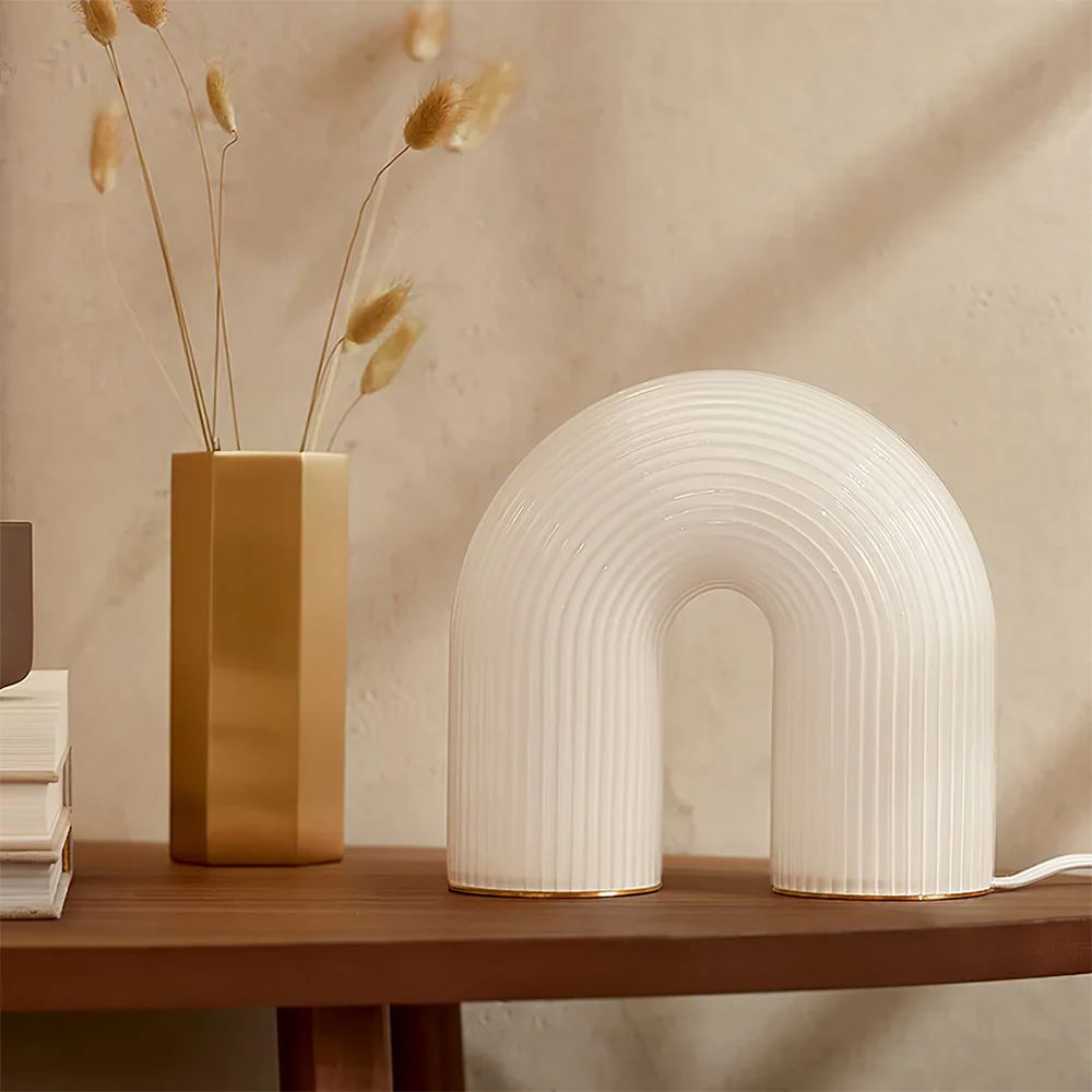 Unique Arch Metal Table Lamp - Image 2