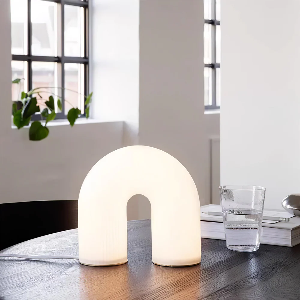 Unique Arch Metal Table Lamp - Image 4
