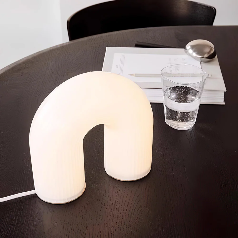 Unique Arch Metal Table Lamp - Image 7