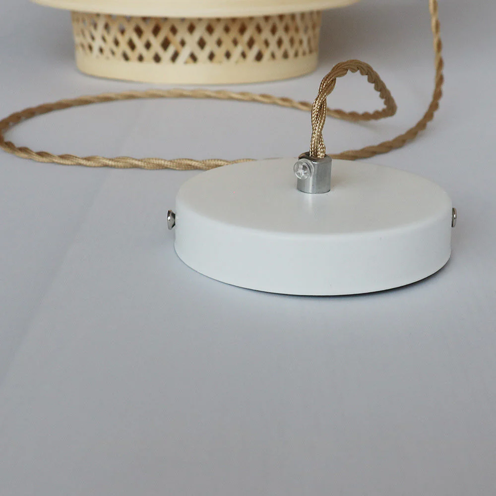 Bamboo Natural Basket Island Pendant Light - Image 10