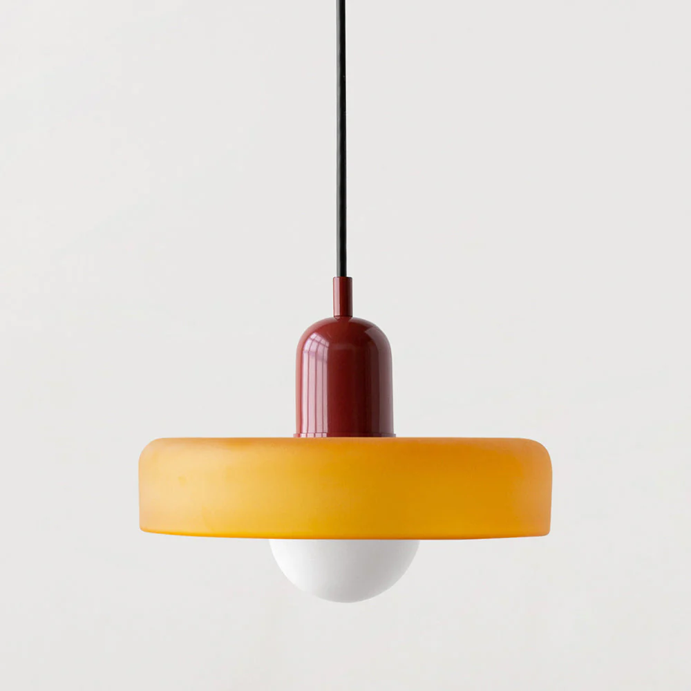 Bauhaus Colorful Glass Pendant Light - Image 11