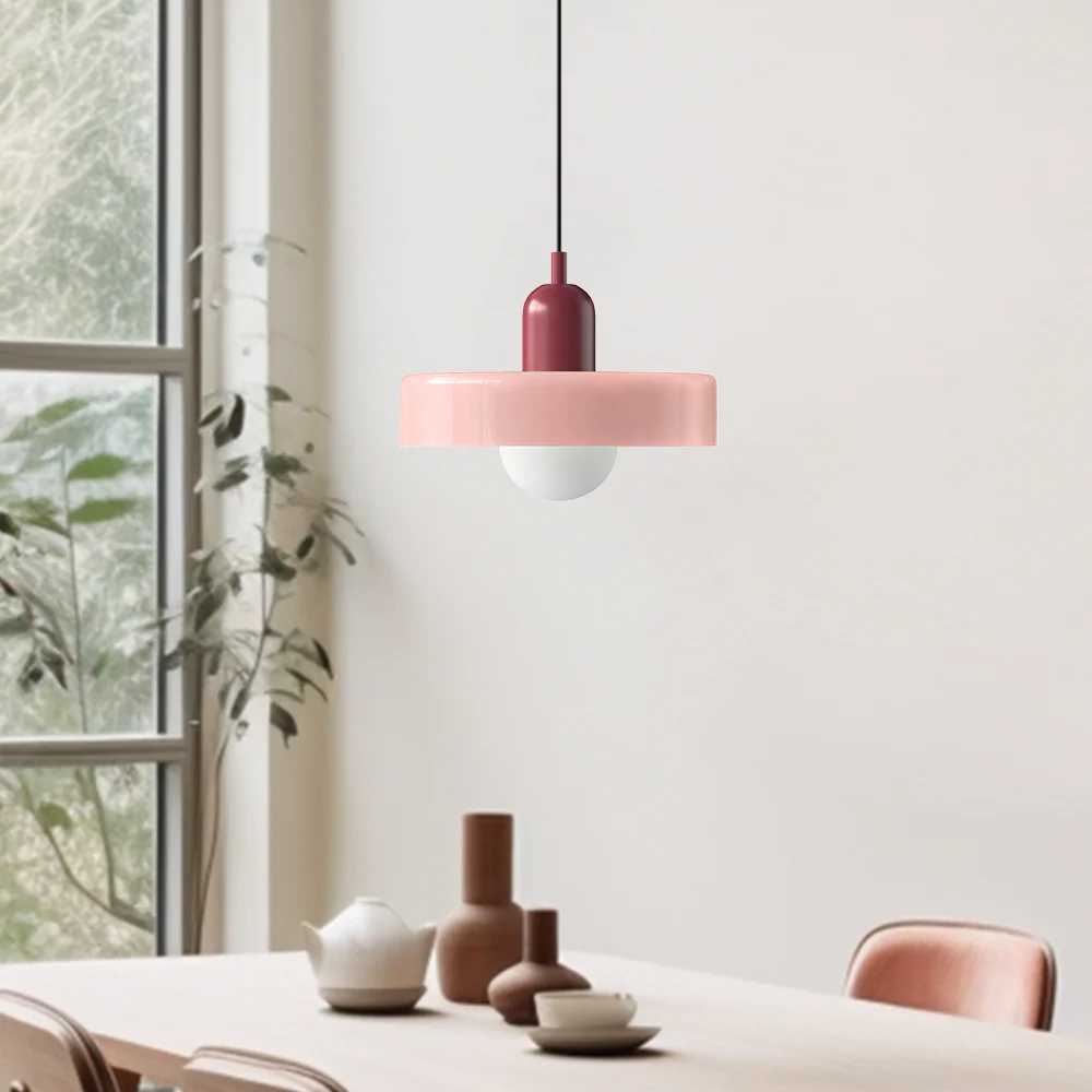 Bauhaus Colorful Glass Pendant Light - Image 24