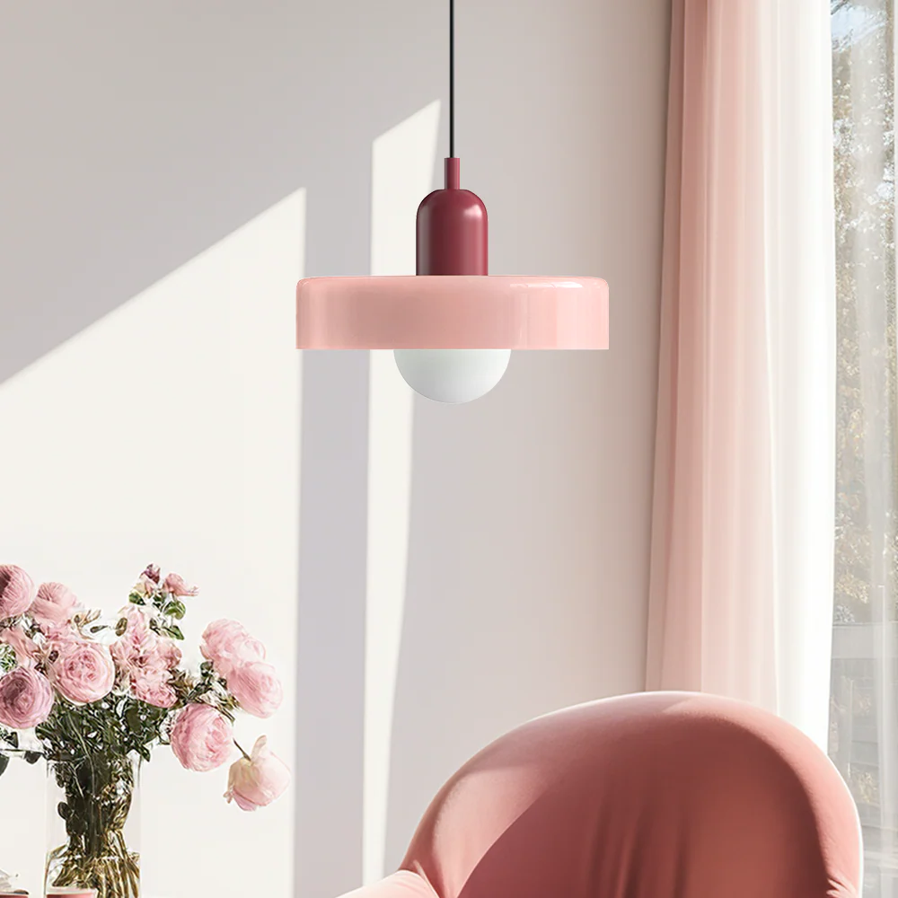 Bauhaus Colorful Glass Pendant Light - Image 25
