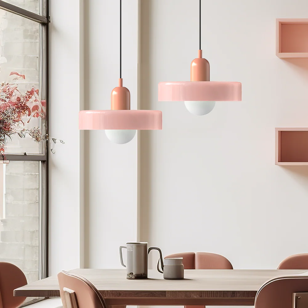 Bauhaus Colorful Glass Pendant Light - Image 34