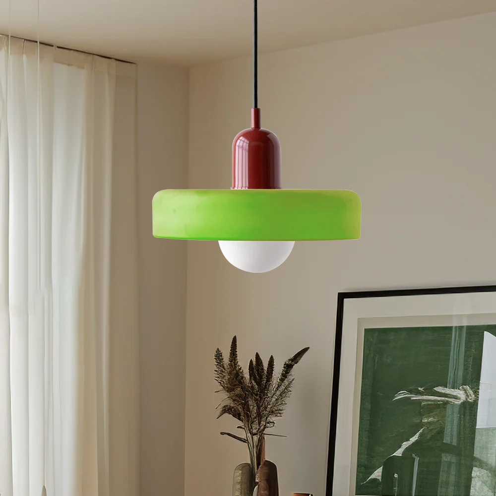 Bauhaus Colorful Glass Pendant Light - Image 43