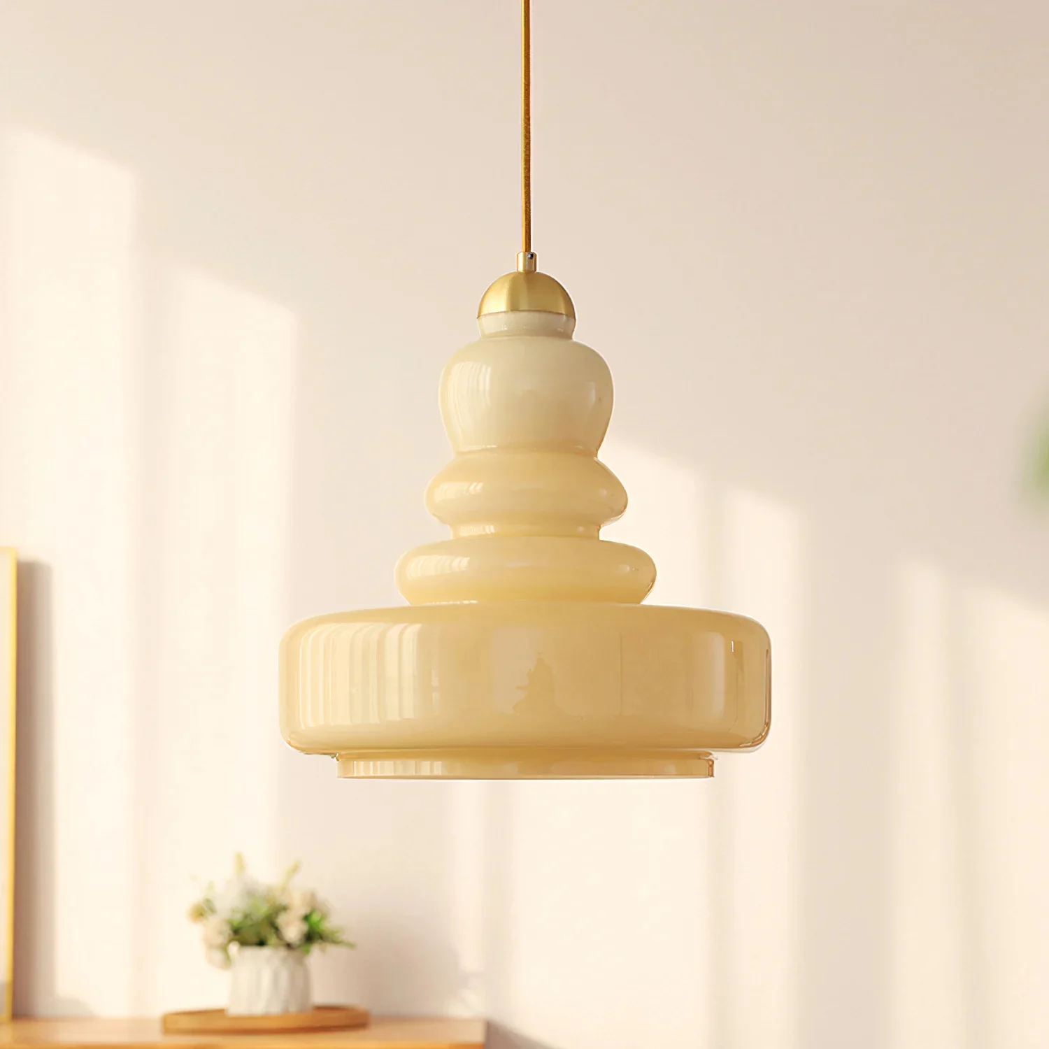 Bauhaus Colorful Gourd Pendant Light