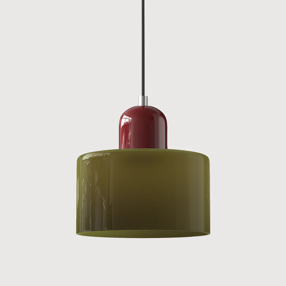 Modern Bauhaus Fresh Glass Pendant Light For Kitchen Island - Image 11