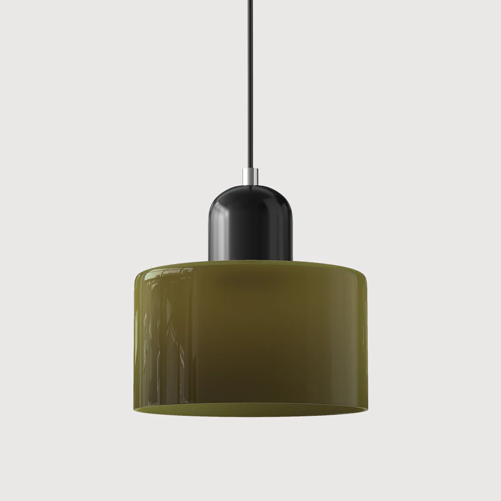 Modern Bauhaus Fresh Glass Pendant Light For Kitchen Island - Image 12
