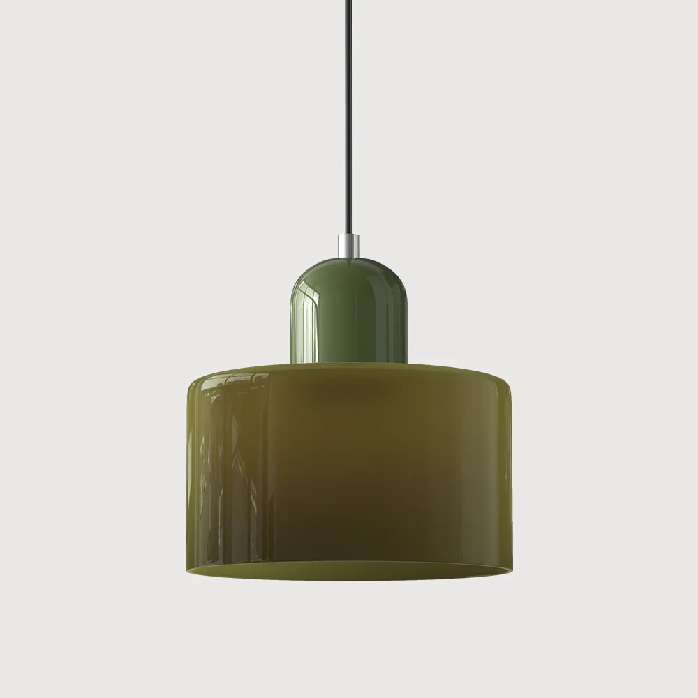 Modern Bauhaus Fresh Glass Pendant Light For Kitchen Island - Image 13