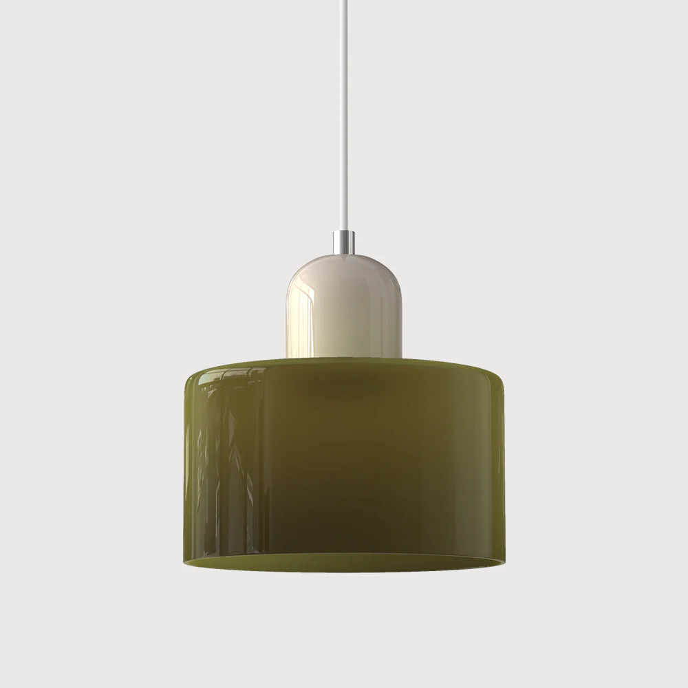 Modern Bauhaus Fresh Glass Pendant Light For Kitchen Island - Image 17