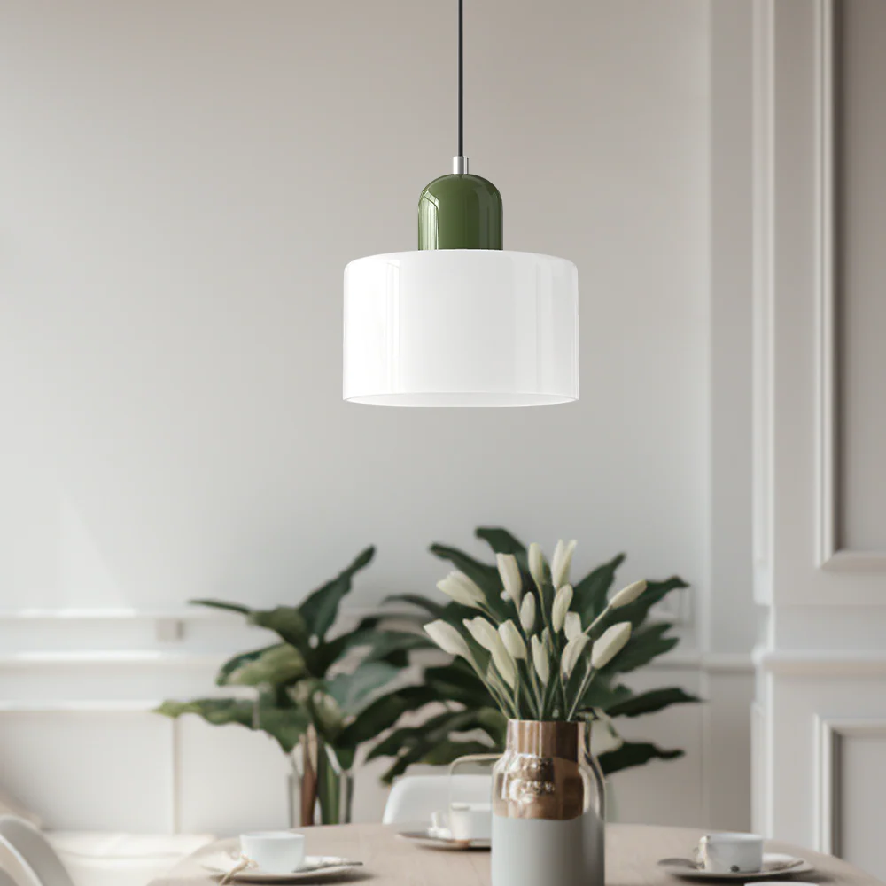 Modern Bauhaus Fresh Glass Pendant Light For Kitchen Island - Image 22