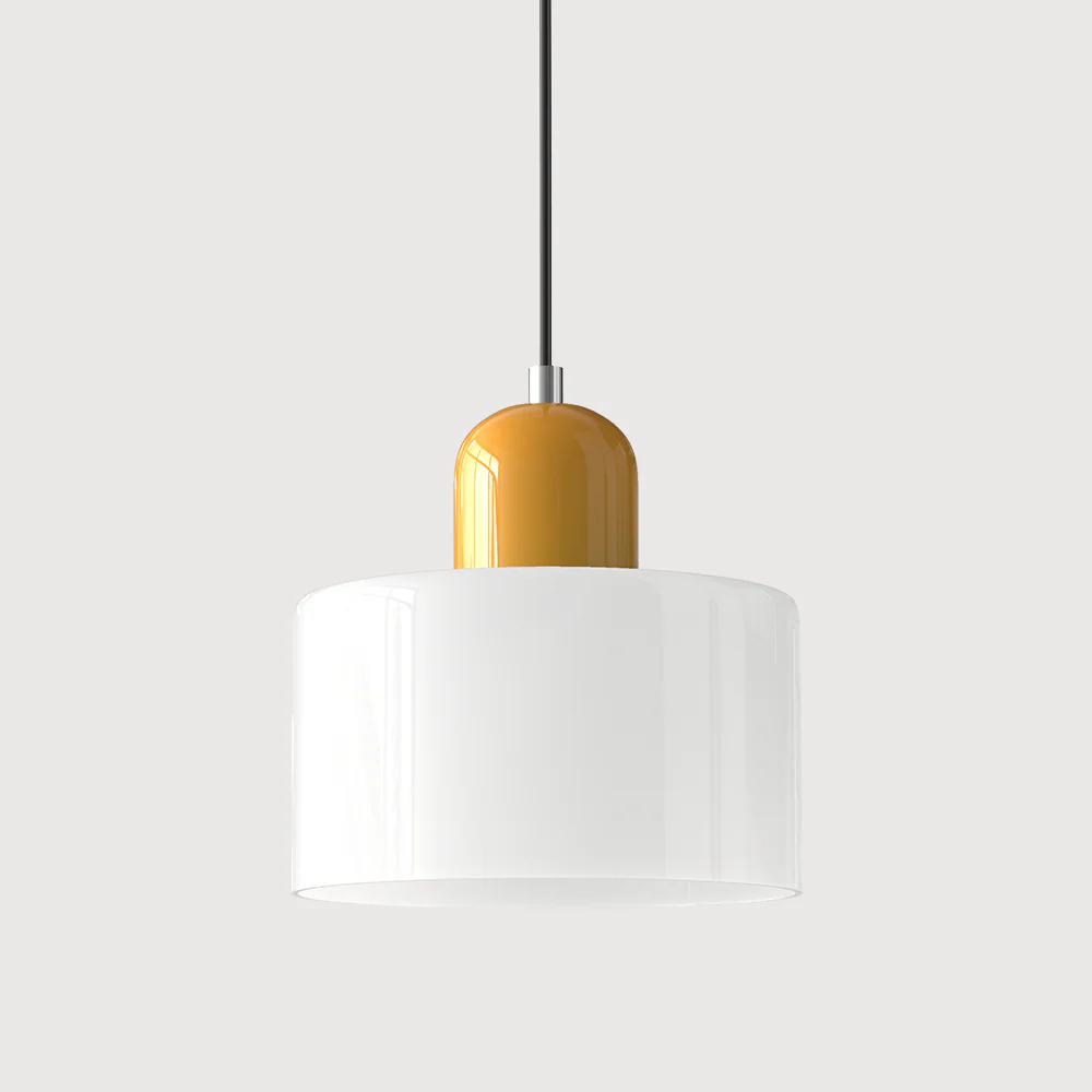 Modern Bauhaus Fresh Glass Pendant Light For Kitchen Island - Image 23
