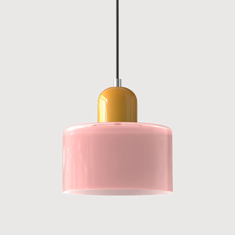 Modern Bauhaus Fresh Glass Pendant Light For Kitchen Island - Image 37