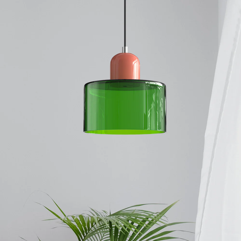 Modern Bauhaus Fresh Glass Pendant Light For Kitchen Island - Image 41