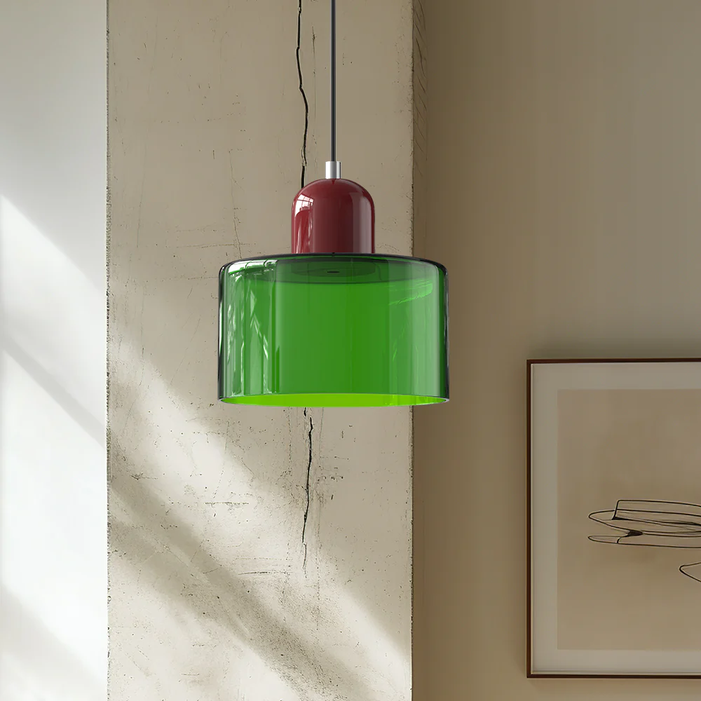 Modern Bauhaus Fresh Glass Pendant Light For Kitchen Island - Image 42