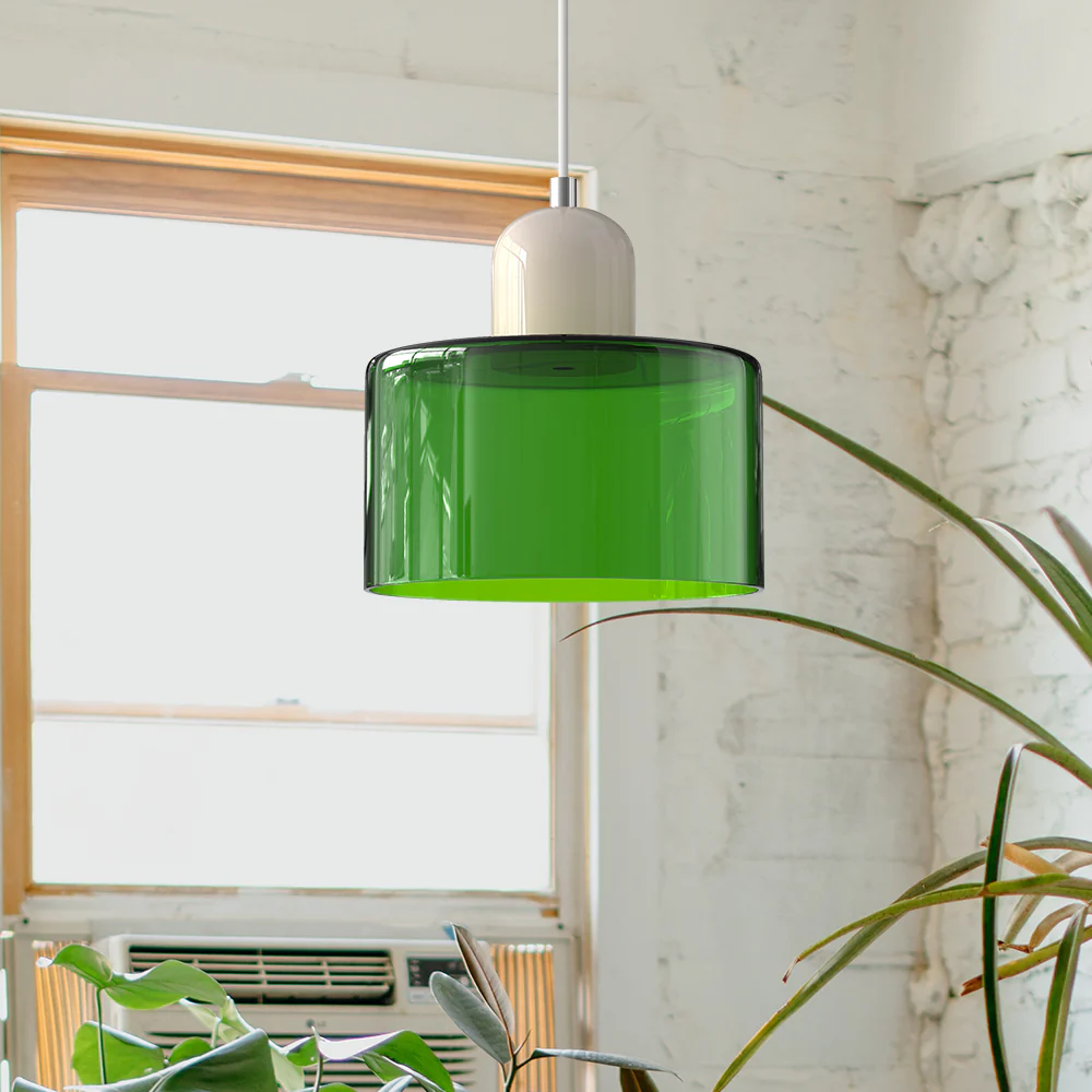 Modern Bauhaus Fresh Glass Pendant Light For Kitchen Island - Image 51
