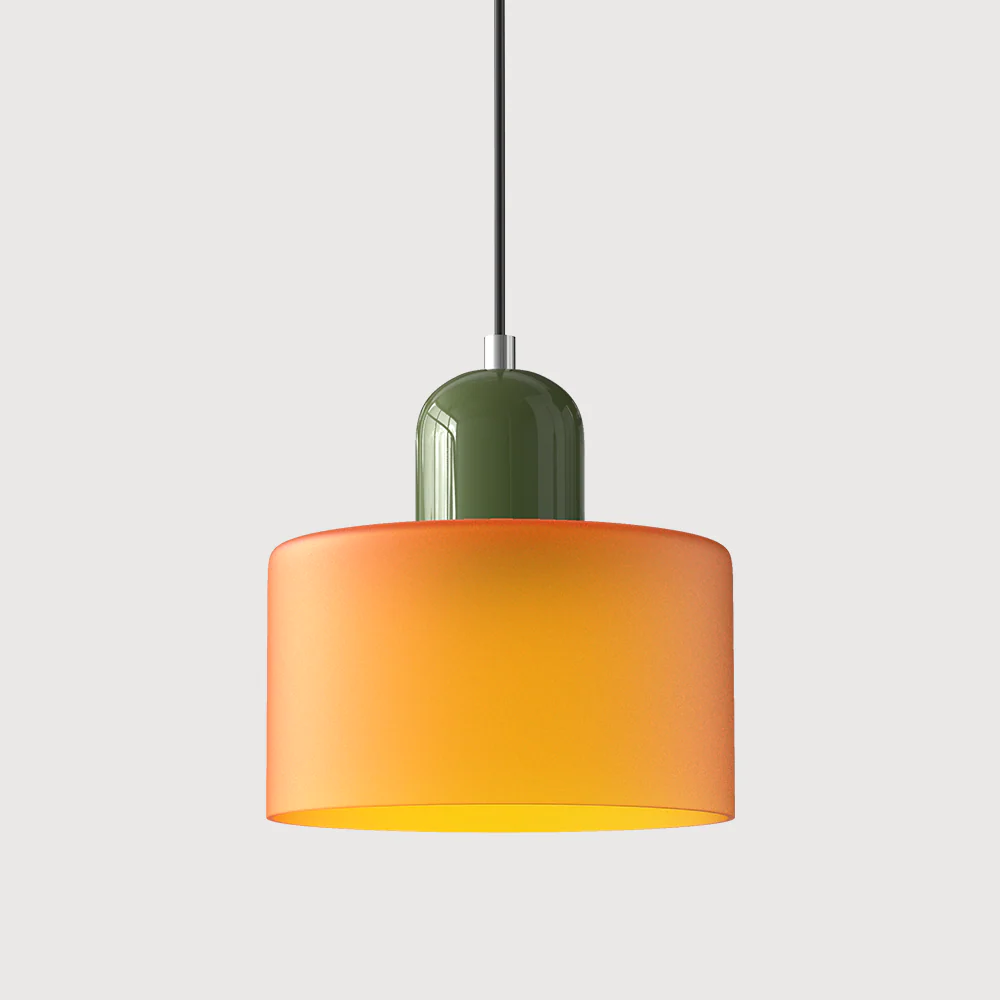 Modern Bauhaus Fresh Glass Pendant Light For Kitchen Island - Image 6