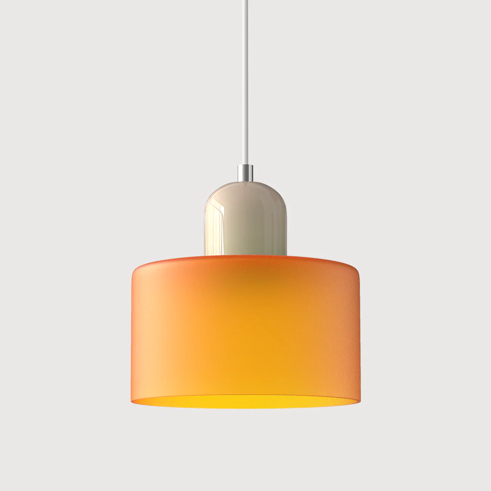 Modern Bauhaus Fresh Glass Pendant Light For Kitchen Island - Image 8