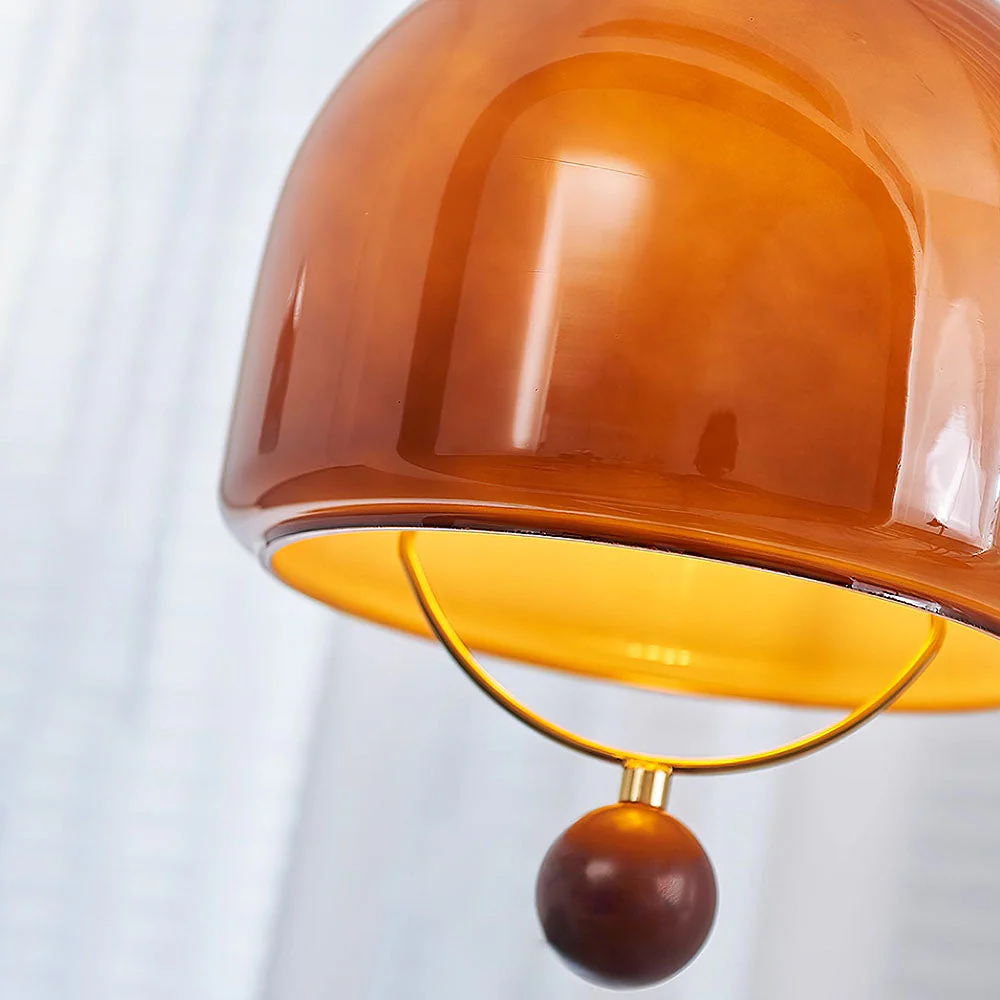 Bauhaus Glass Lantern Pendant LED Light - Image 9