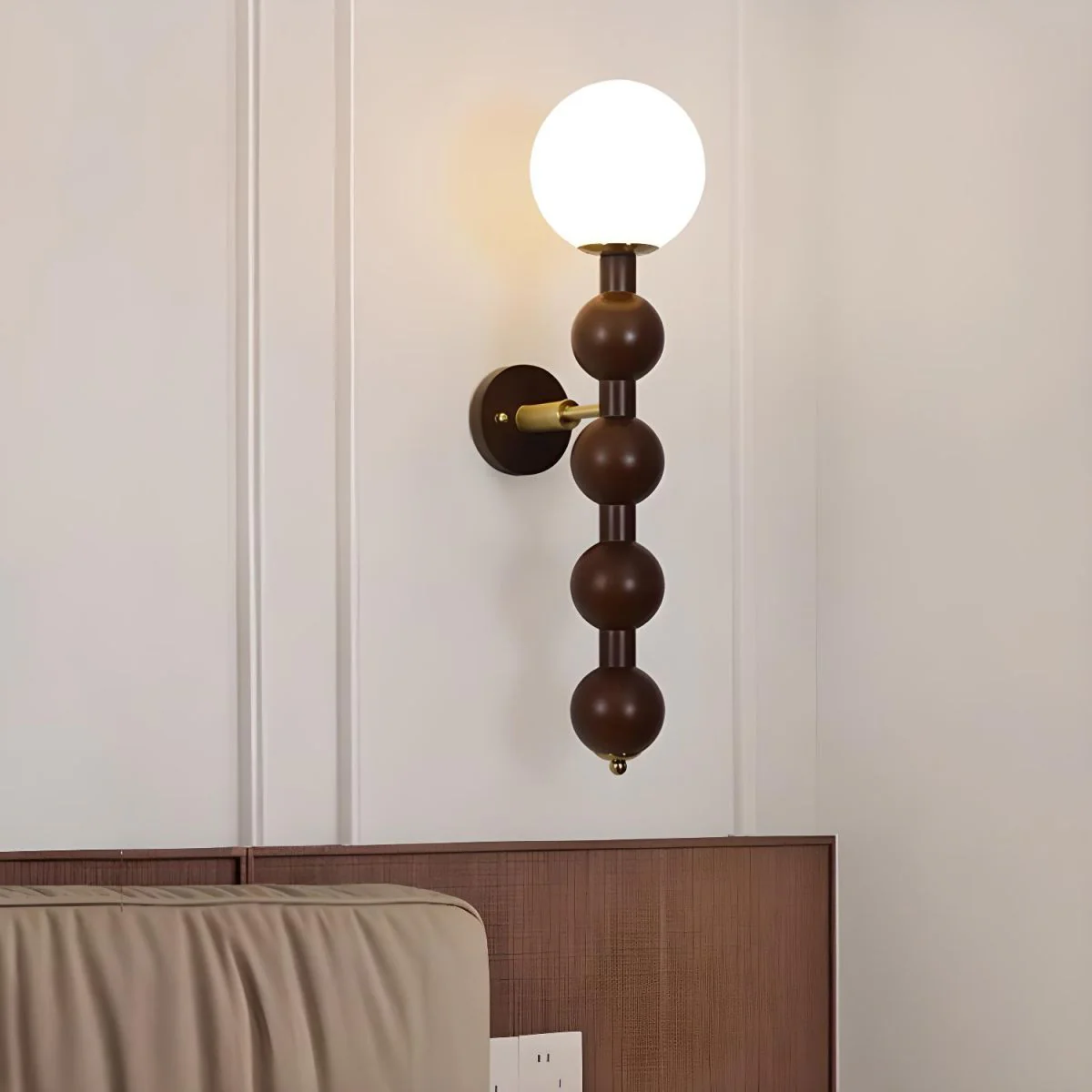 Bauhaus Long Multiple Balls Metal Wall Light - Image 4