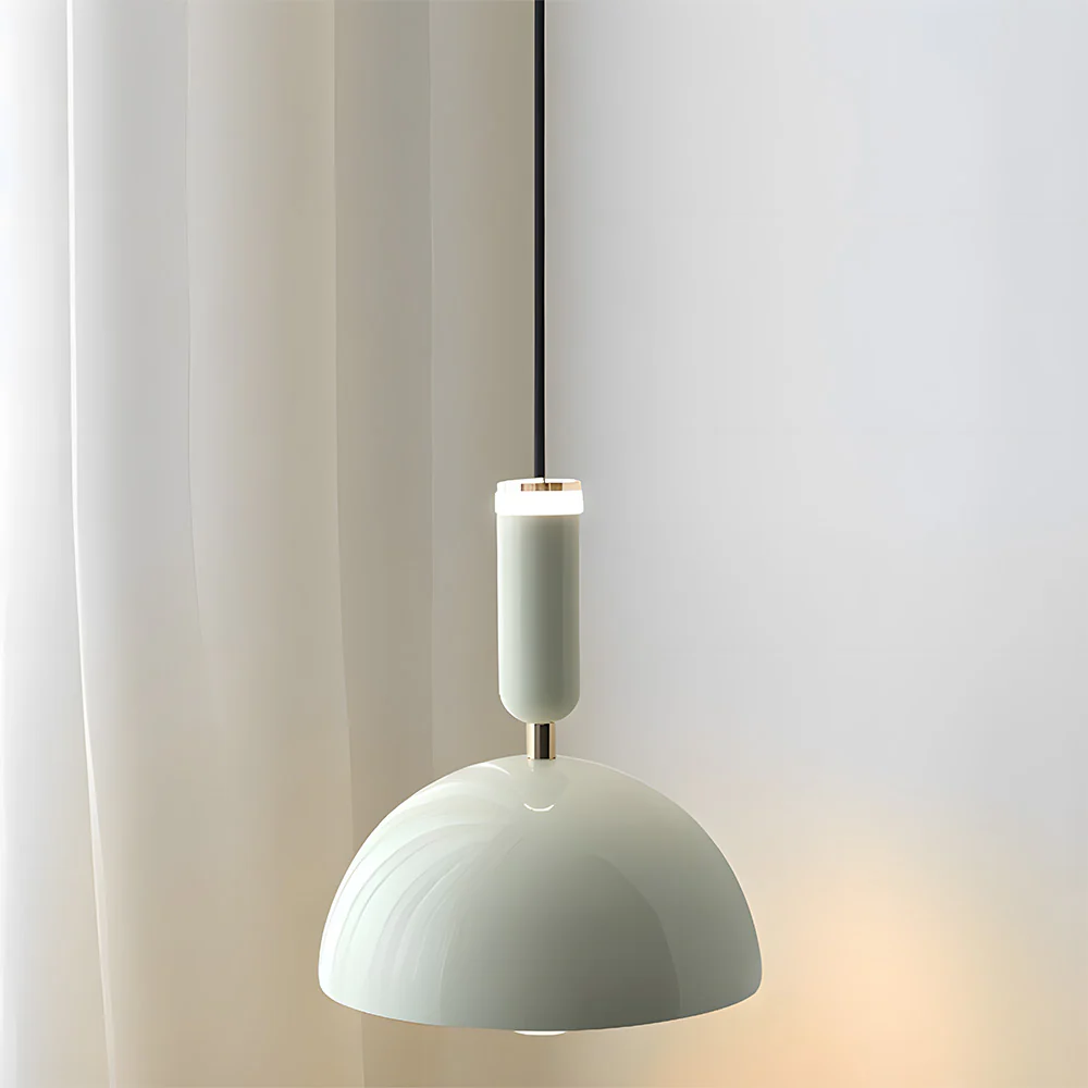 Bauhaus Modern Stained LED Pendant Light - Image 10