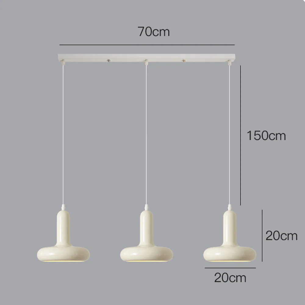 Bauhaus Puck Creamy Pendant Light - Image 16