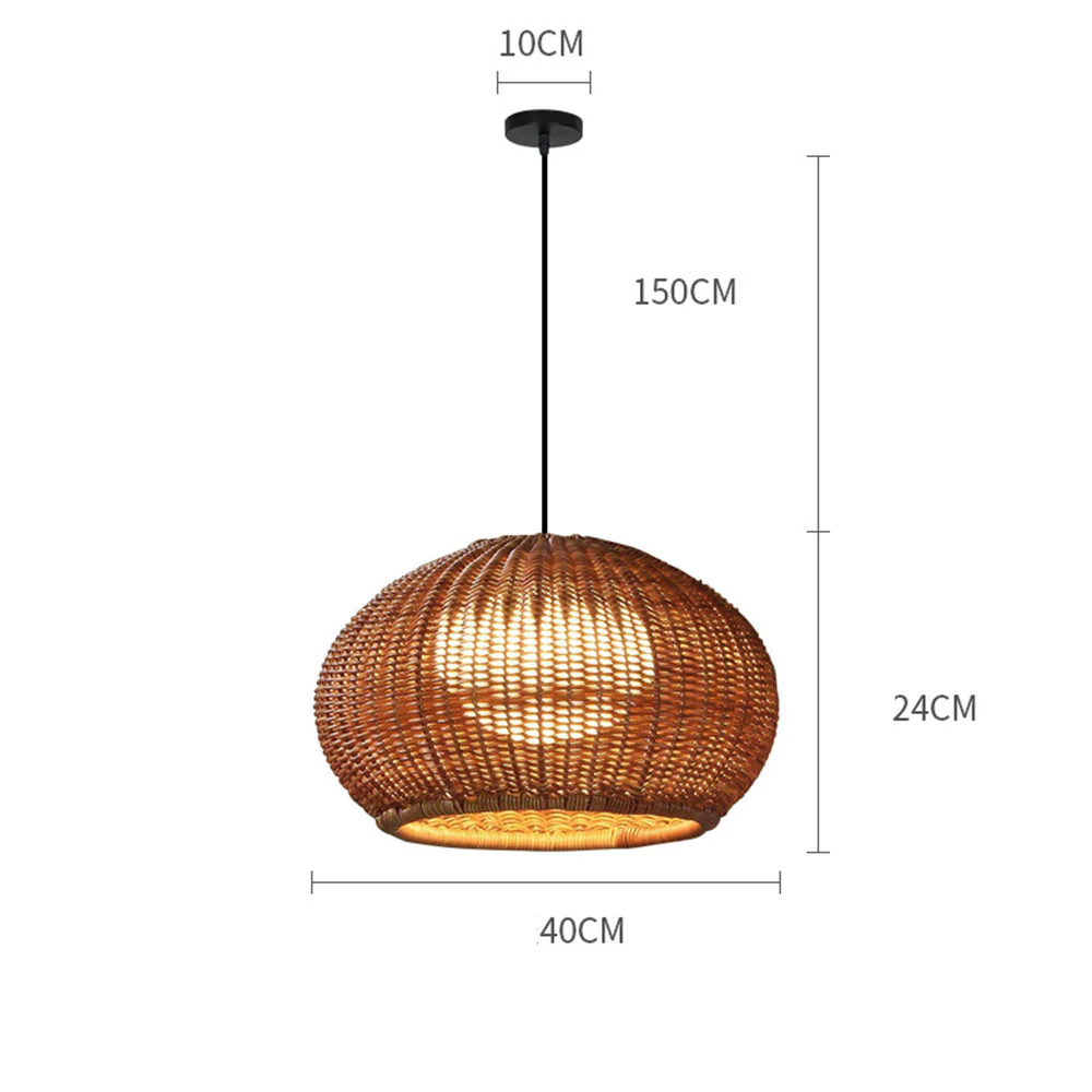 Bauhaus Weaving Lantern Shade Pendant Light - Image 14