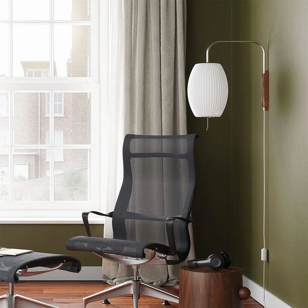 Bauhaus White Silk Wall Lamp - Image 13