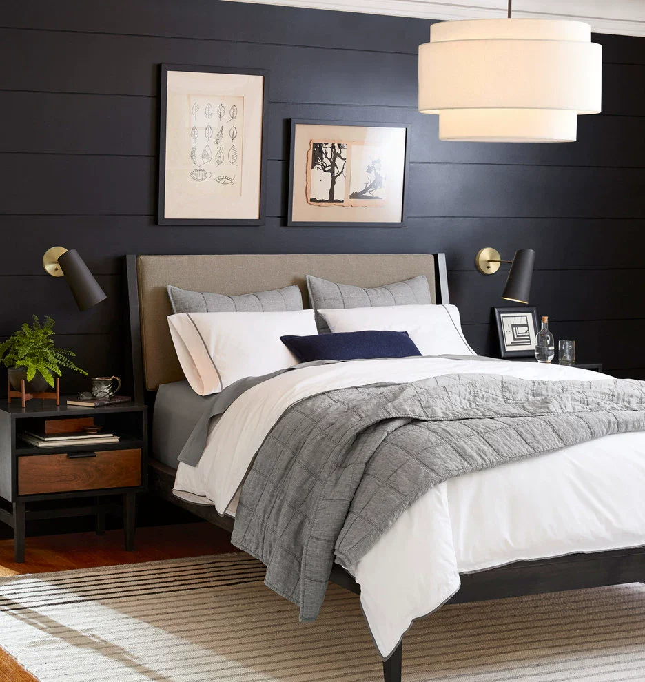 Beige Tiered Linen Drum Pendant Light - Image 5