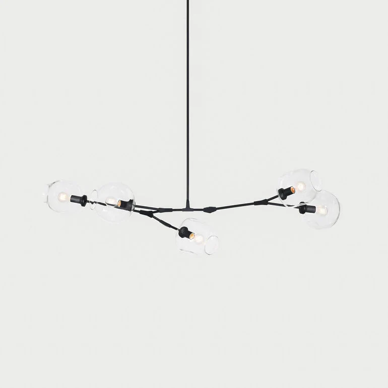 Branching Bubble Glass Ball Chandelier for Living Room - Image 11