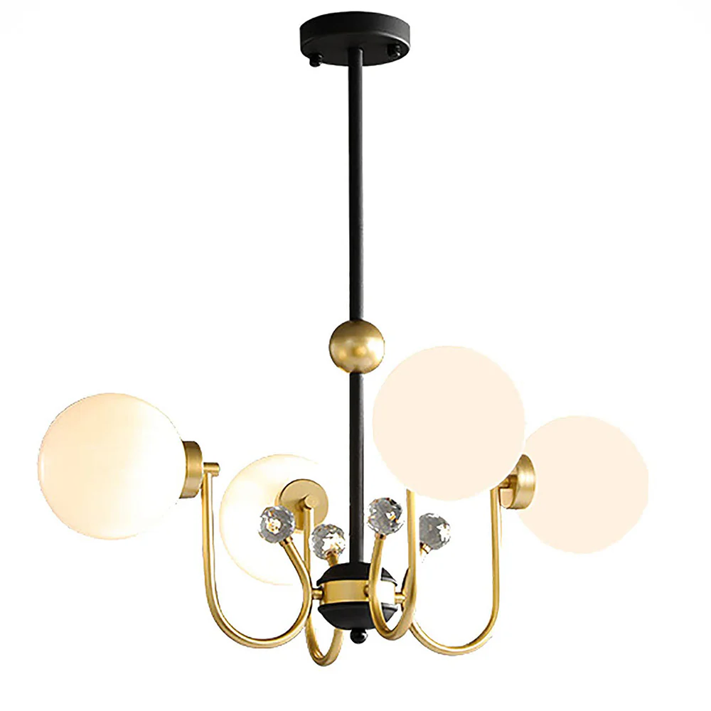 Black Adjustable Sputnik Chandeliers - Image 16