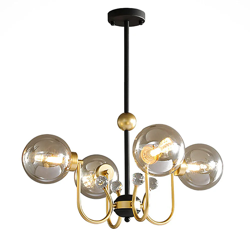 Black Adjustable Sputnik Chandeliers - Image 17