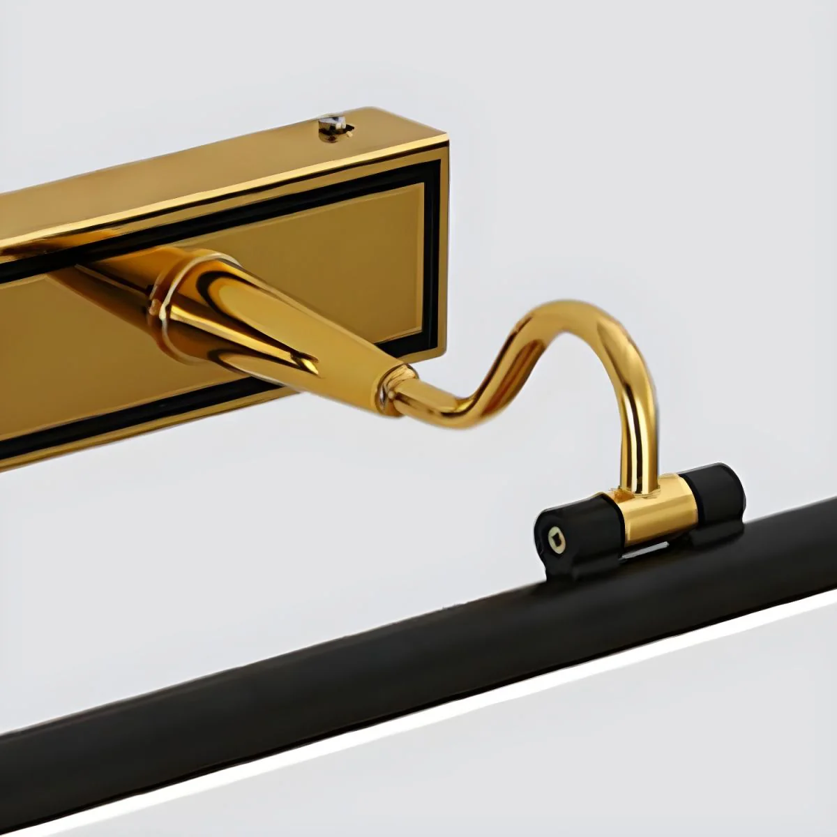 Black Simple LED Bathroom Vanity Wall Light - Image 9