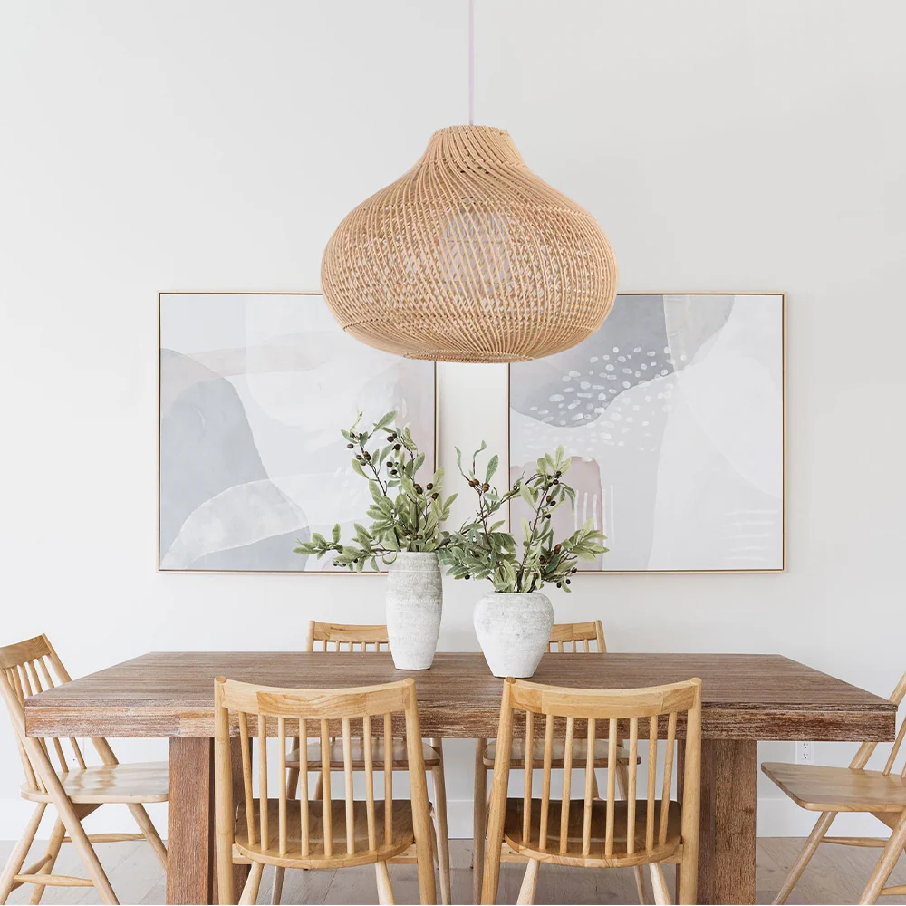 Boho Natural handmade Island Pendant Light - Image 5