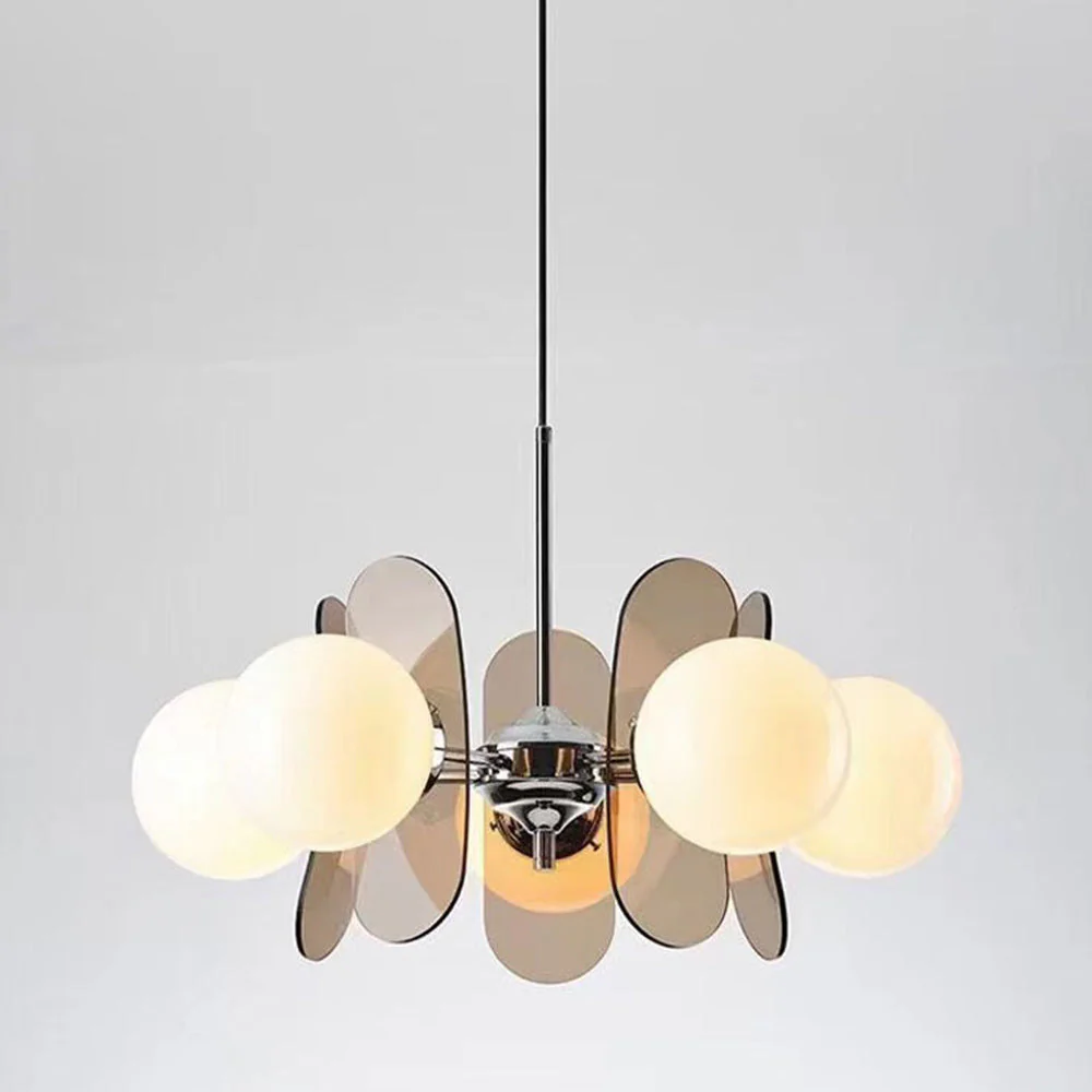 Modern Acrylic Art Deco Pendant Light For Living Room - Image 9