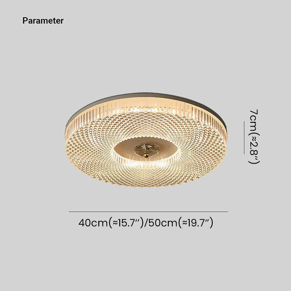 Luxury Exquisite Acrylic LED Bedroom Ceiling Light - Image 8
