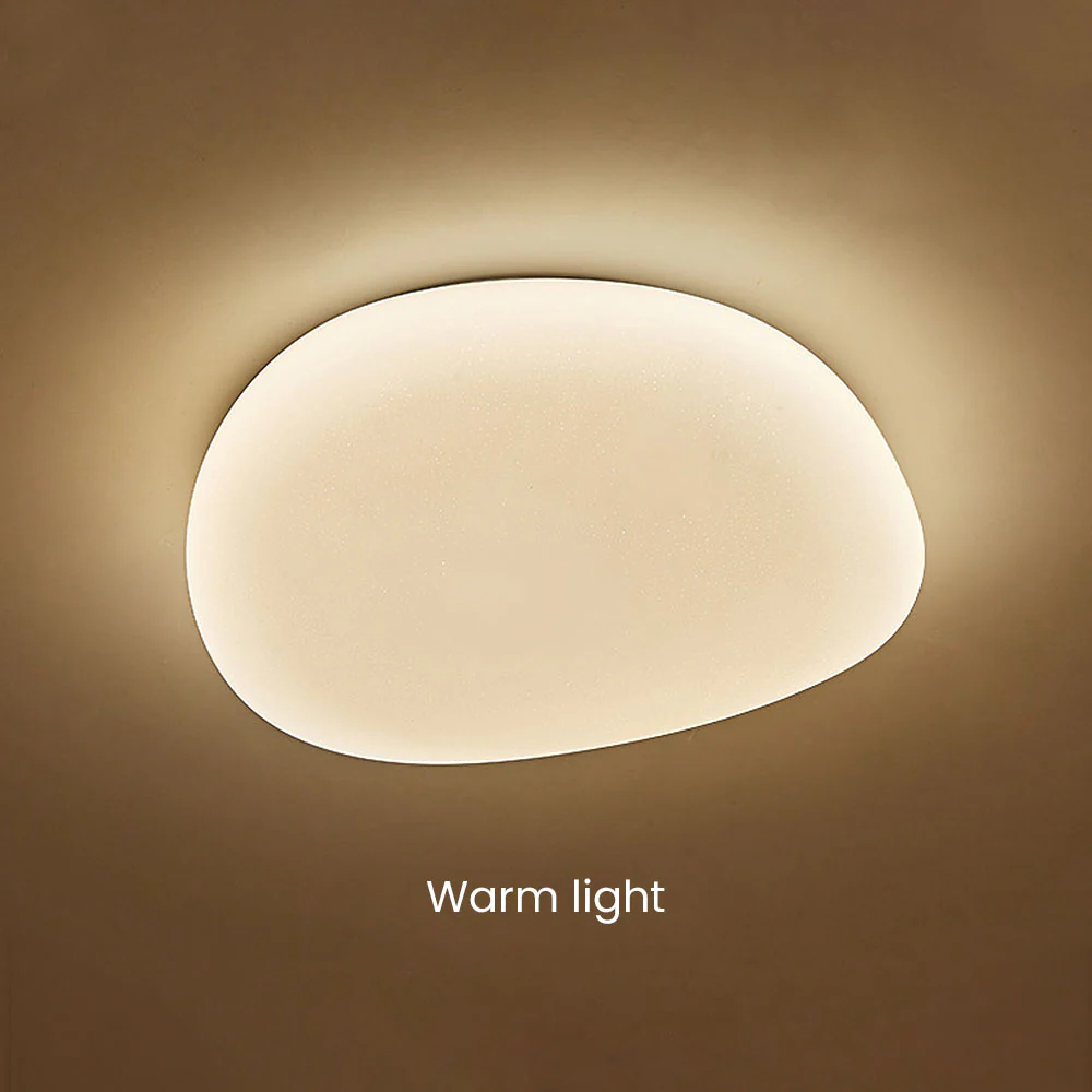 Simple Acrylic Bedroom White LED Ceiling Light - Image 14