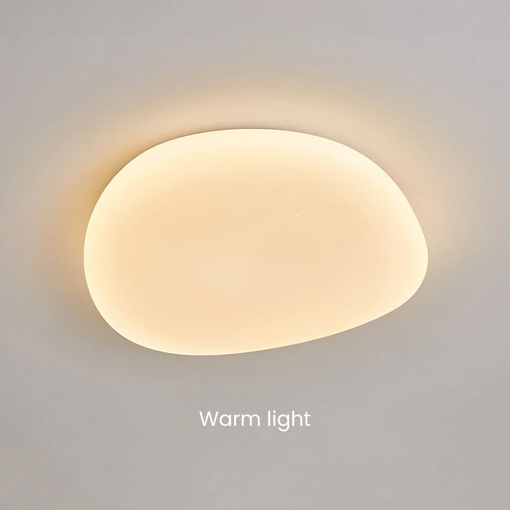 Simple Acrylic Bedroom White LED Ceiling Light - Image 15